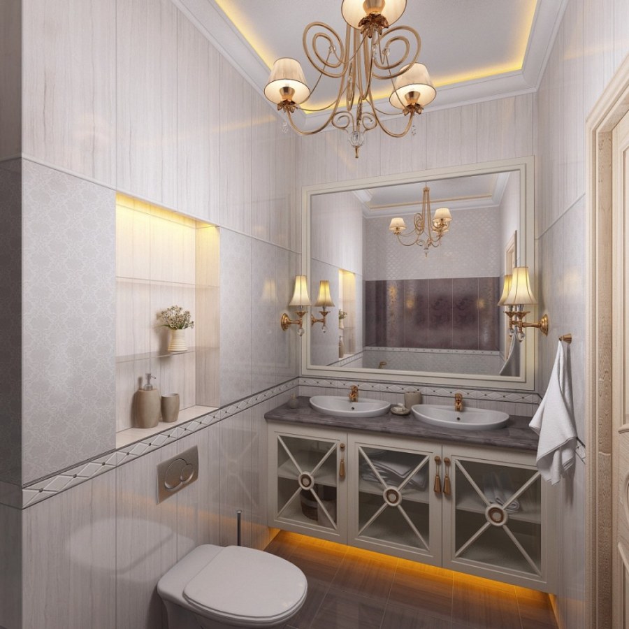 Павел Полынов ванная комната в классическом стиле