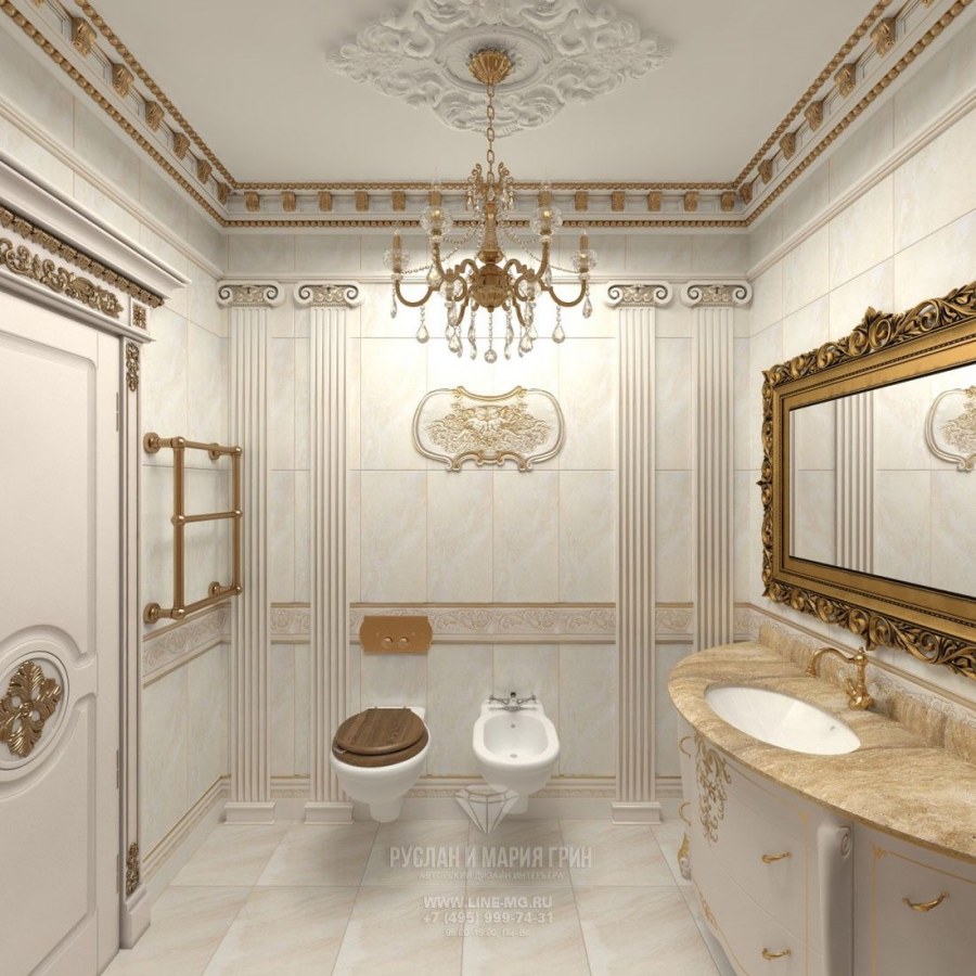 Ванная в космическом стиле