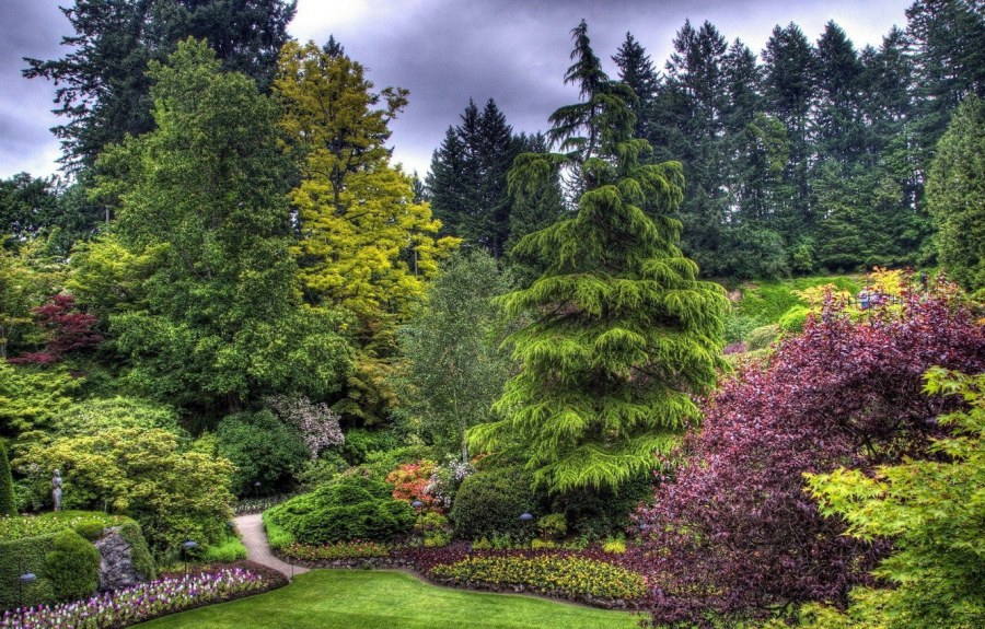 Butchart Gardens Канада