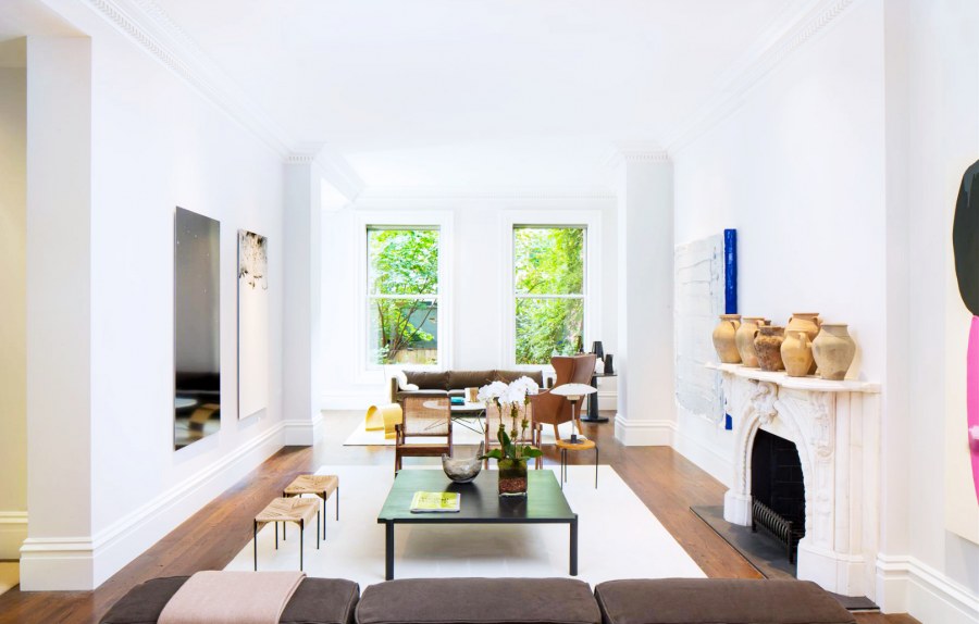 Интерьер обеденной зоны в скандинавском стиле