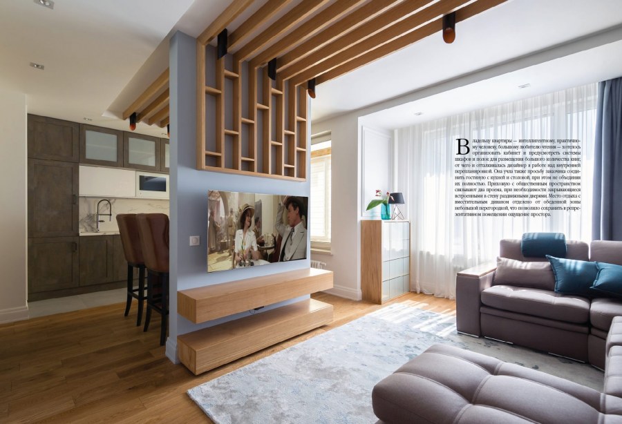 Ламинат дуб Эрмитаж в интерьере