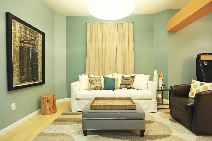 Интерьер в пастельных тонах