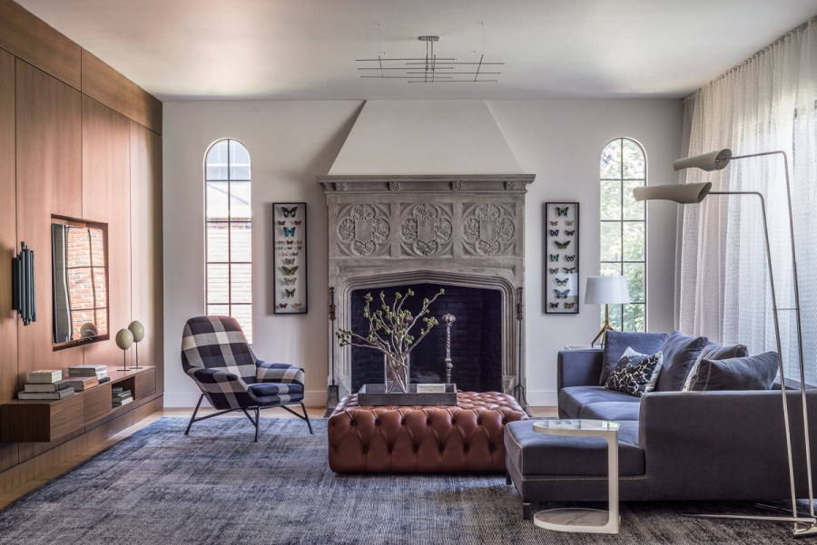 Стиль Нео-Тюдор интерьер