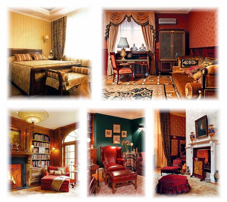 Схема исторические стили в интерьере