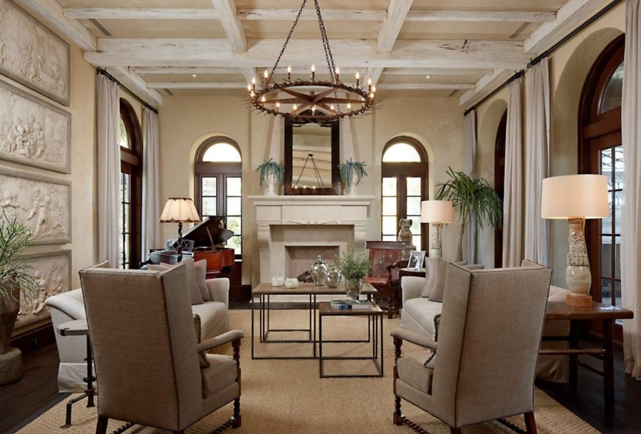 Античный стиль в интерьере