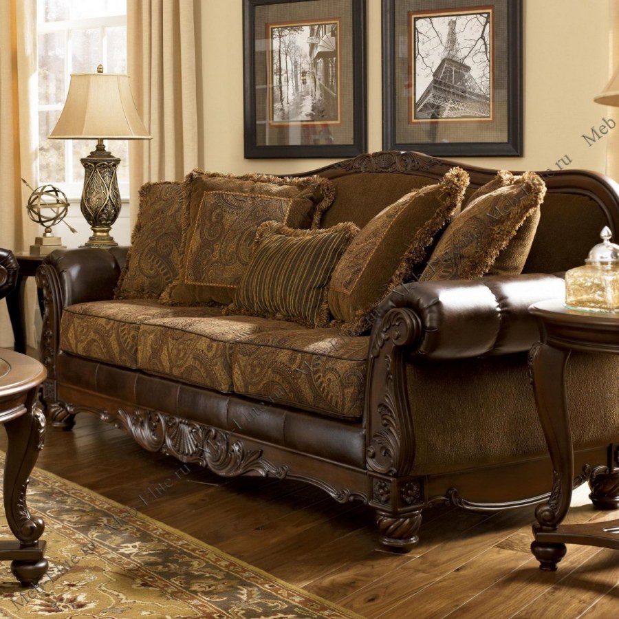 Диван 3-м fresco 6310038 DURABLEND коричневый