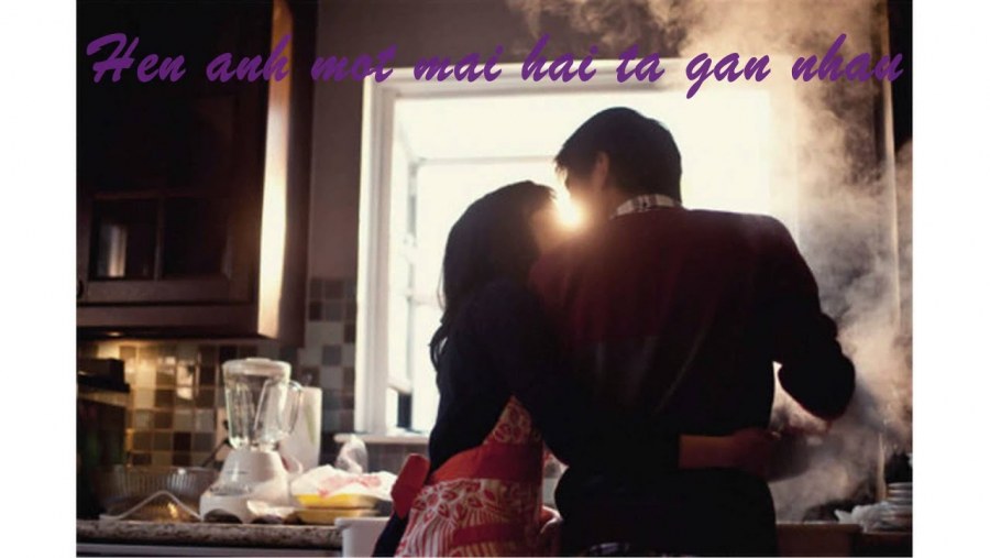 Пара на кухне ночью