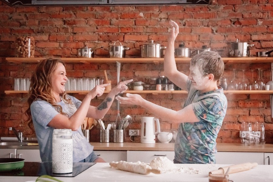 Фотосессия на кухне