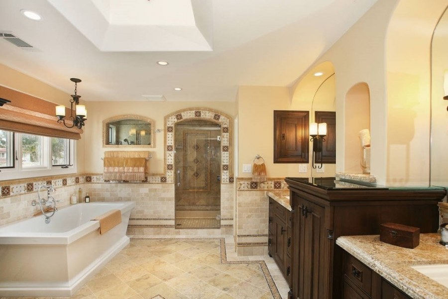 Ванная в средиземноморском стиле