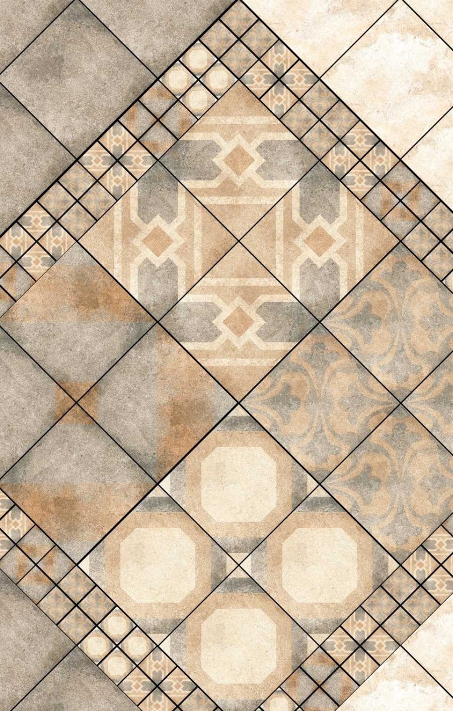 Dvomo Timeless Borneo Grey 45х45