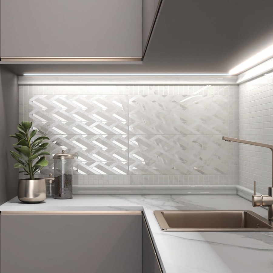 Fmd016 Алькала белый 10x20