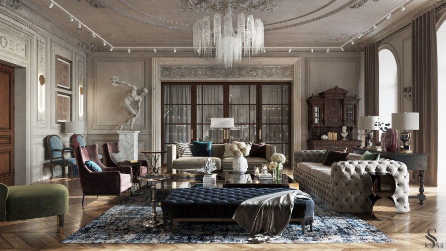 Камин в стиле Прованс