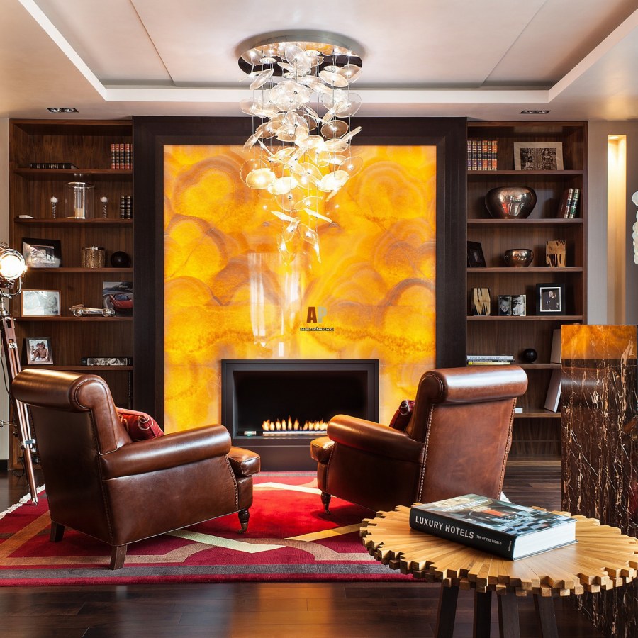 Камин в английском стиле