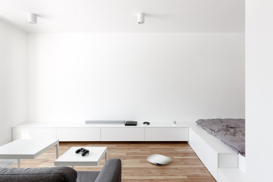 Белый интерьер квартиры