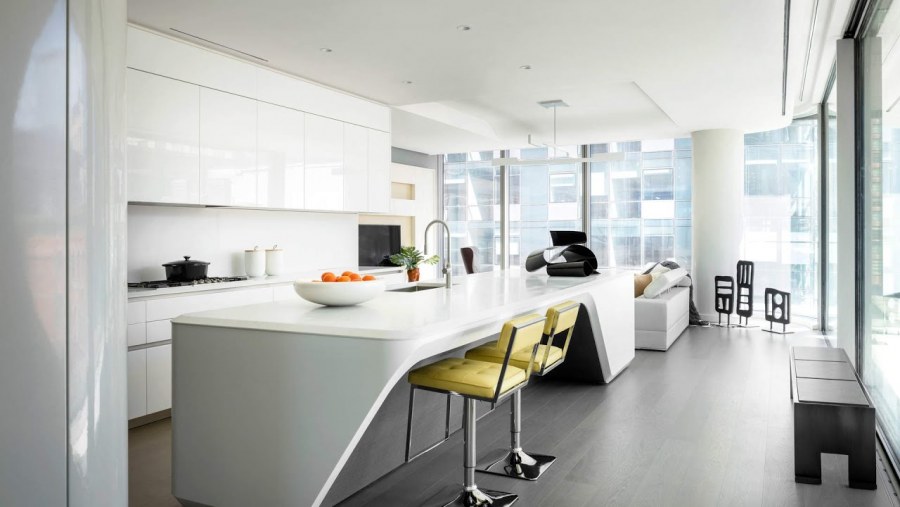 520 West 28th Street Zaha Hadid интерьер