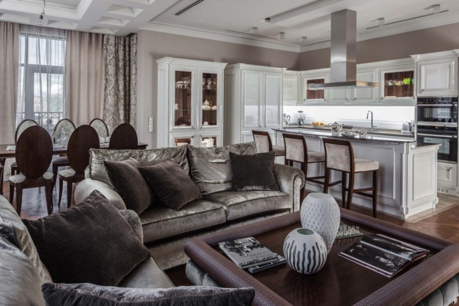 Интерьеры квартир элитных