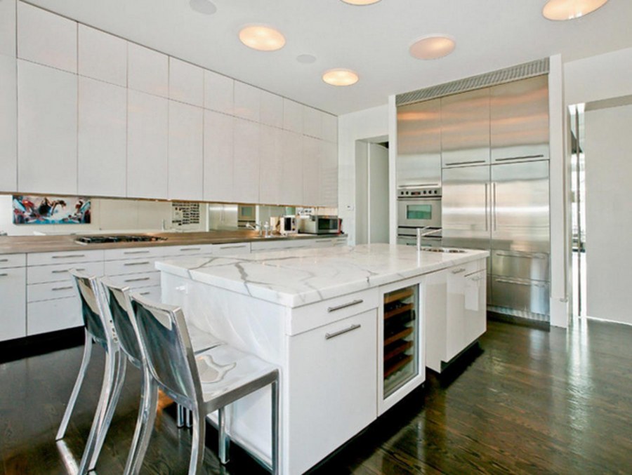 Кухни в домах знаменитостей