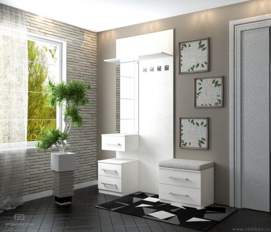 Модульная прихожая Юнона (ник)