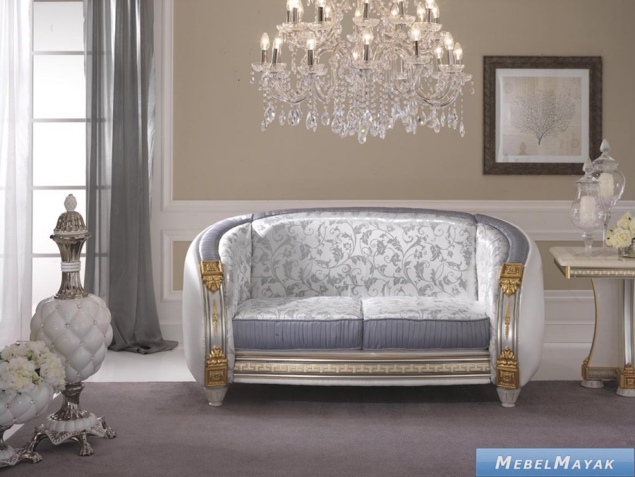 Диван и кресло комплект в скандинавском стиле