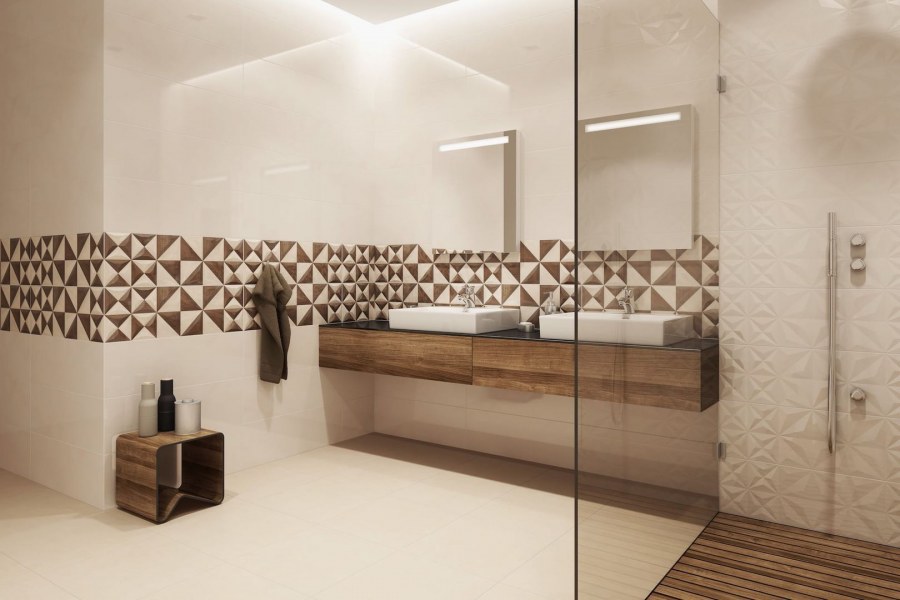 Ванна плитка Геометрика