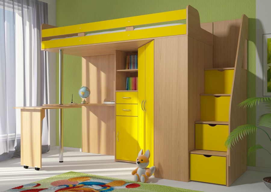 Кровать чердак Loft