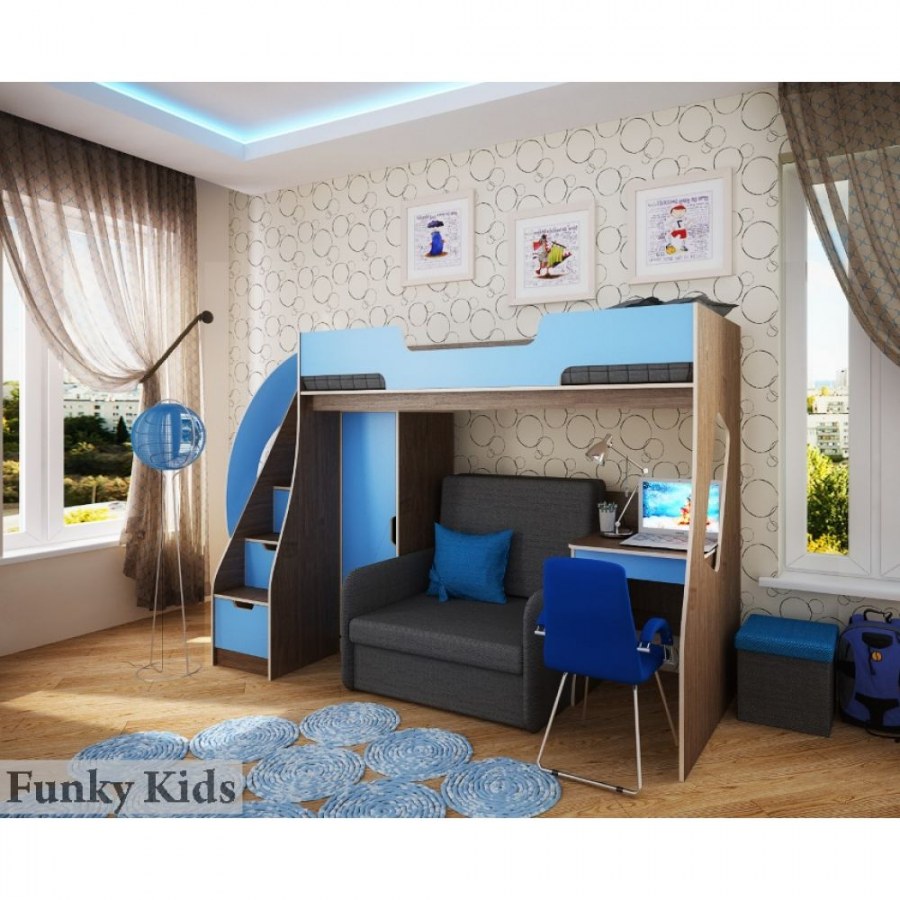 Кровать чердак лайм Легенда