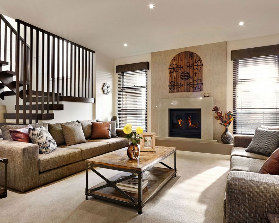 Африканский стиль в белом интерьере