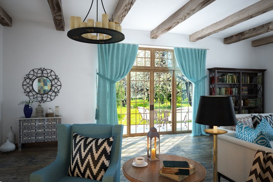 Бали бохо интерьер