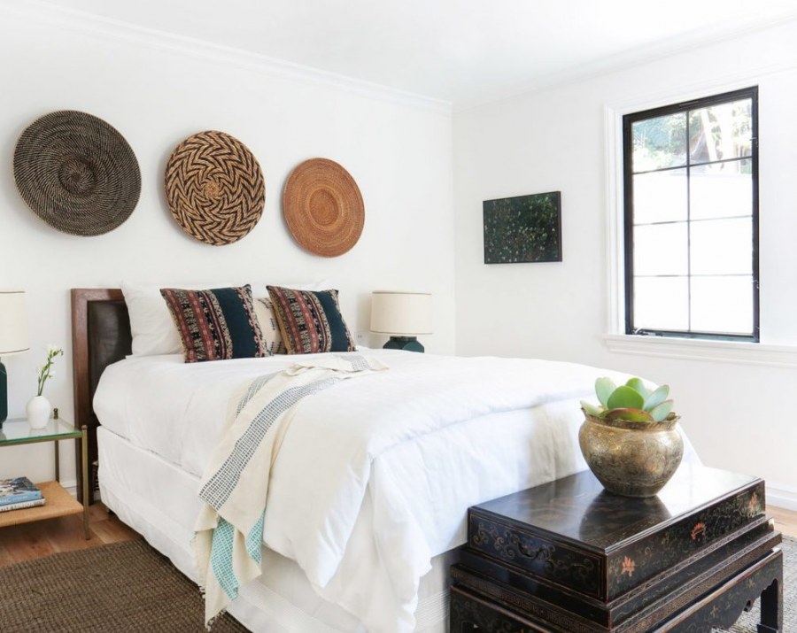 Ковер настенный в интерьере