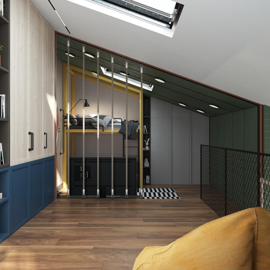 Интерьер таунхауса 100 кв.м