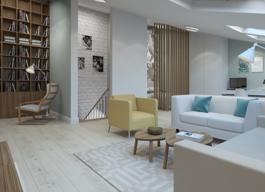 Интерьер таунхауса 120 кв м