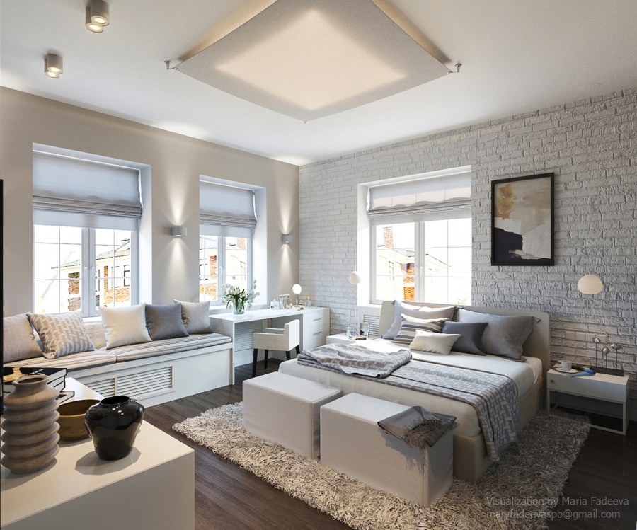 Стильный интерьер таунхауса