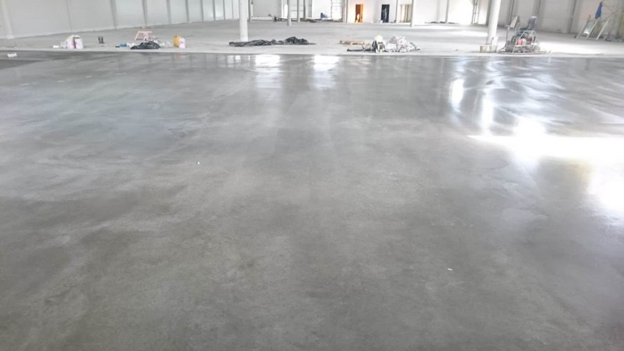 Наливной пол бетон
