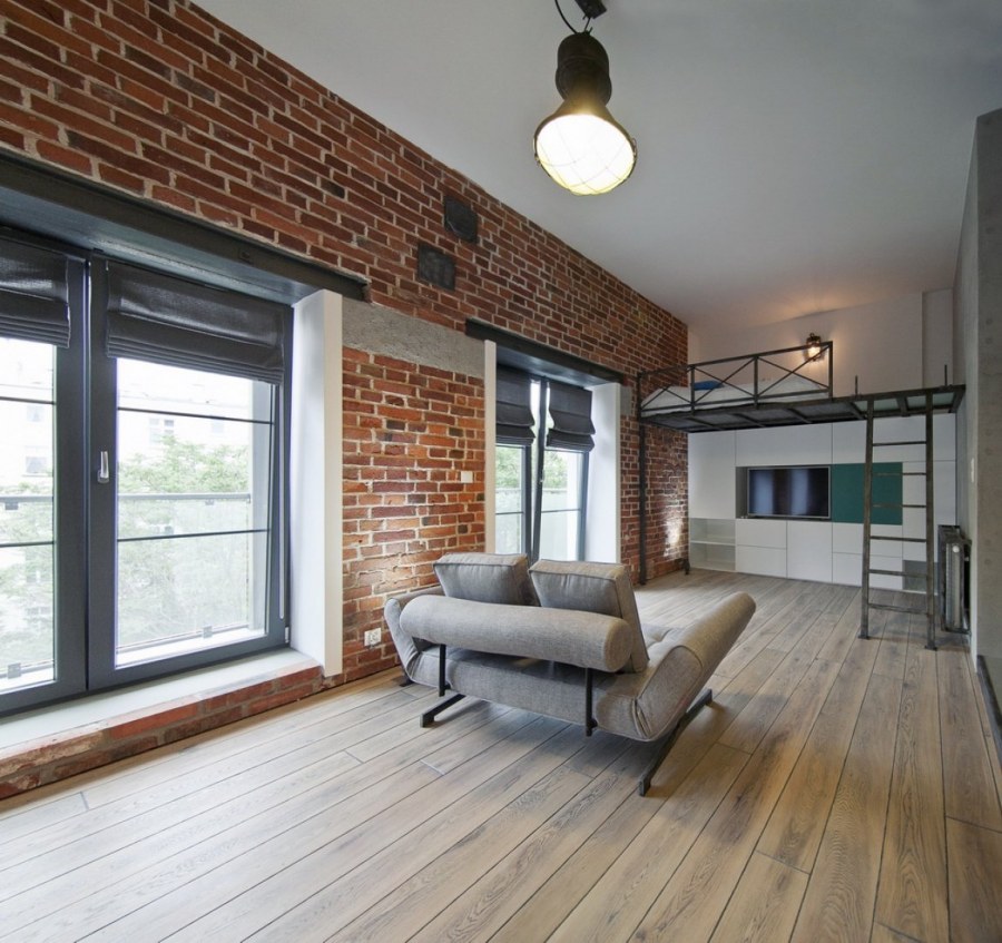 Отделка в стиле лофт