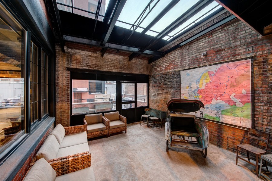 Лофт офис в стиле Нью Йорк