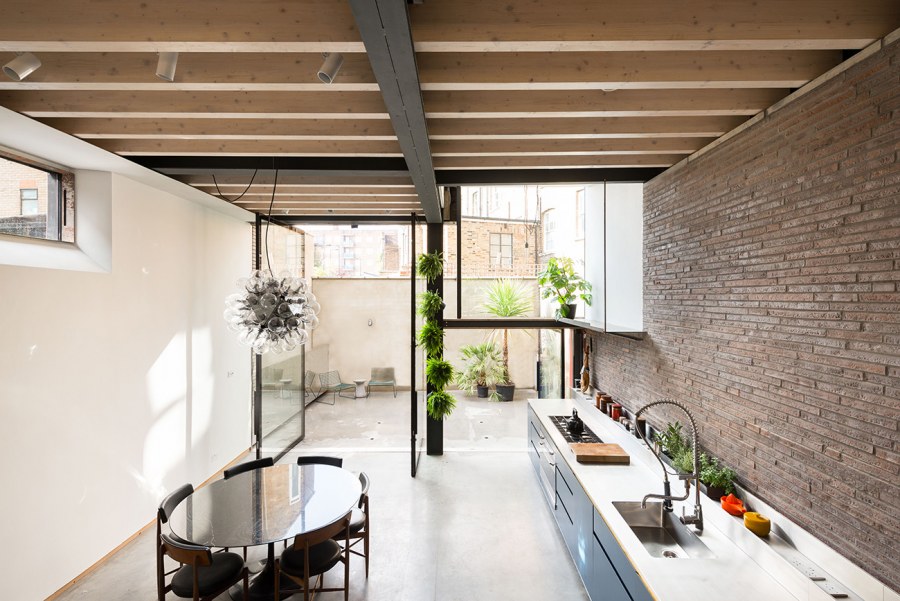 Вилла в стиле лофт