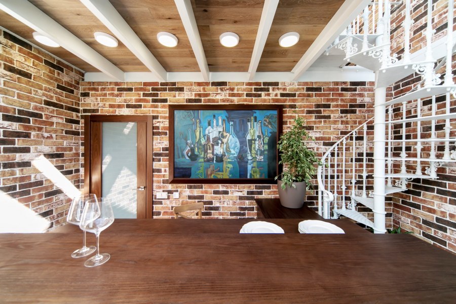 Клинкерная плитка в интерьере