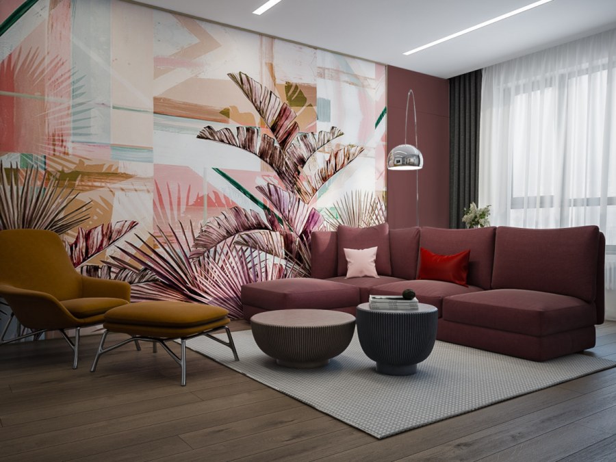 Современные цвета в интерьере