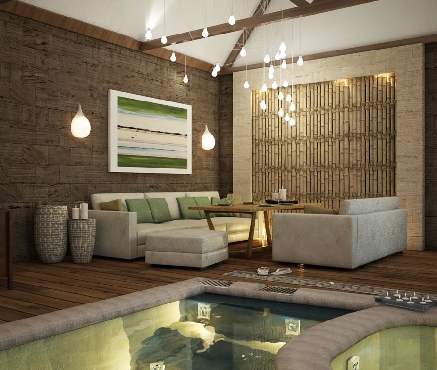 Спа зона в частном доме