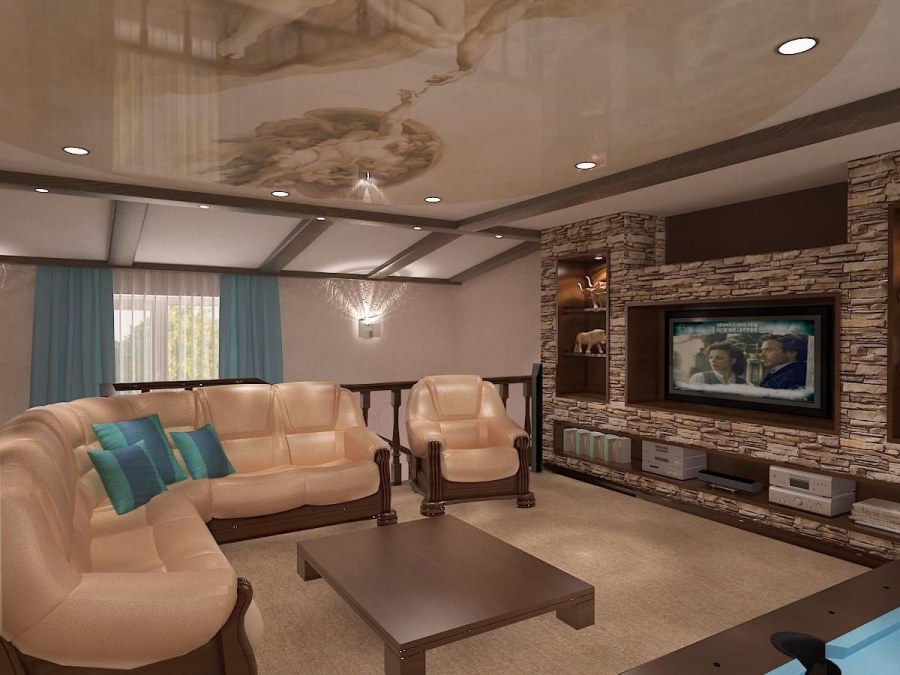 Комната отдыха в доме