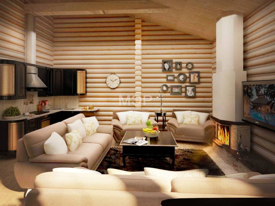 Зона отдыха в доме интерьер