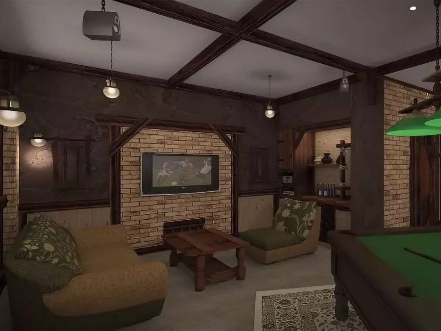 Комната в цокольном этаже