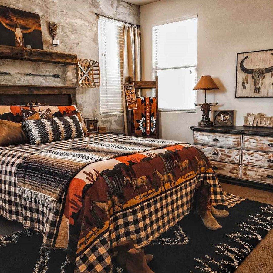 Ковбойский стиль в интерьере