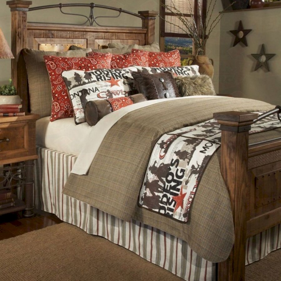 Комната подростка в стиле вестерн