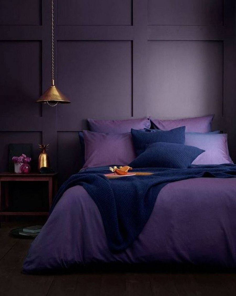 Фиолетовая спальня