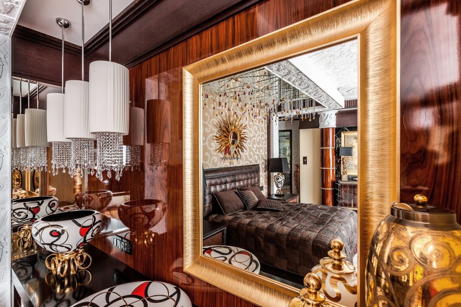 Интерьер в стиле арт деко в малогабаритной квартире