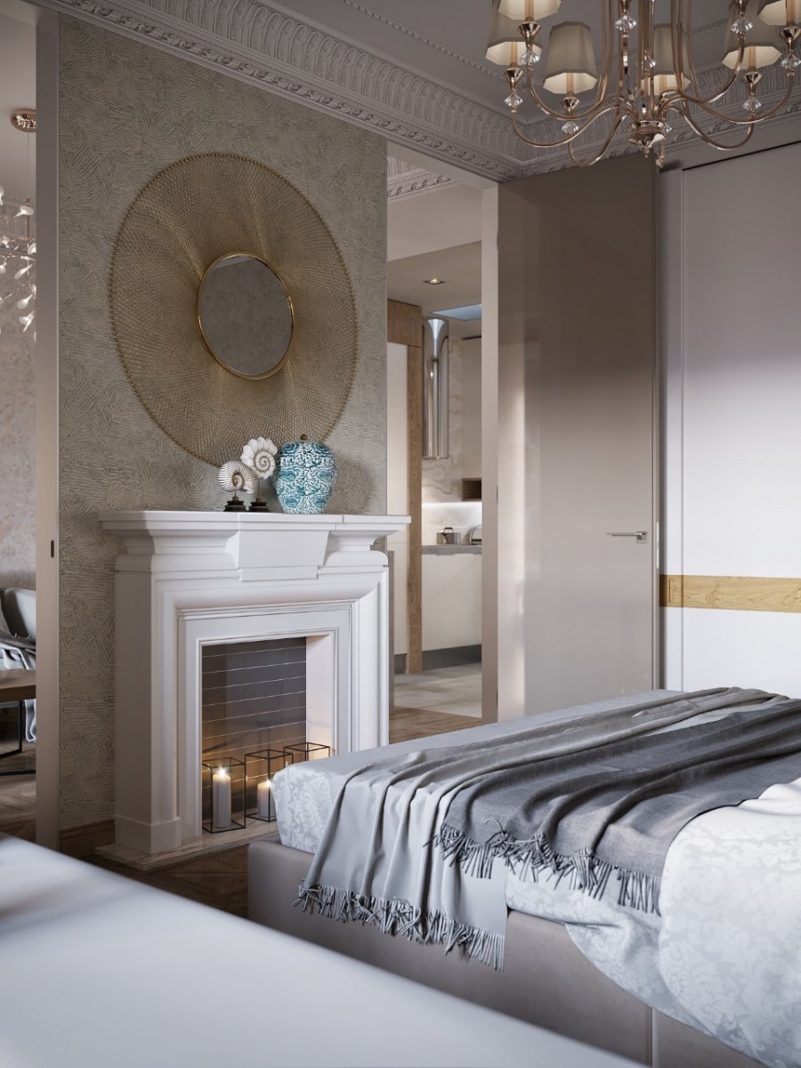 Спальня ар деко 14 кв м