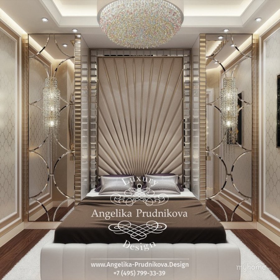 Спальня в стиле арт деко Анжелика Прудникова
