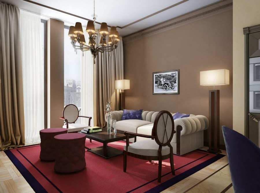 Арт-деко стиль в интерьере