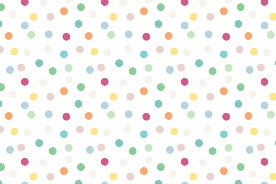 Фон в цветной горошек